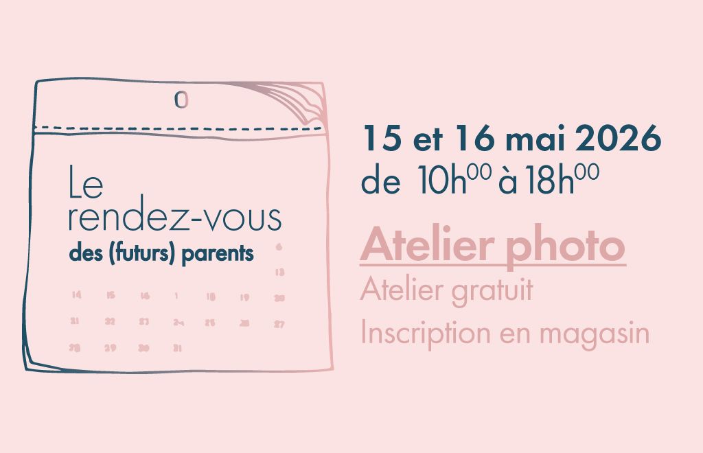 📸 Atelier Photo Bébé en magasin 👶