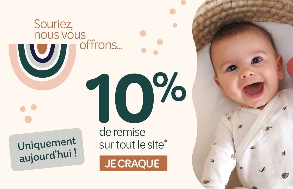 Happy day : 10% de remise sur tout le site !