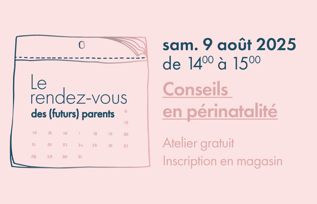 Participez à notre atelier Conseils en périnatalité chez Aubert Aubagne !