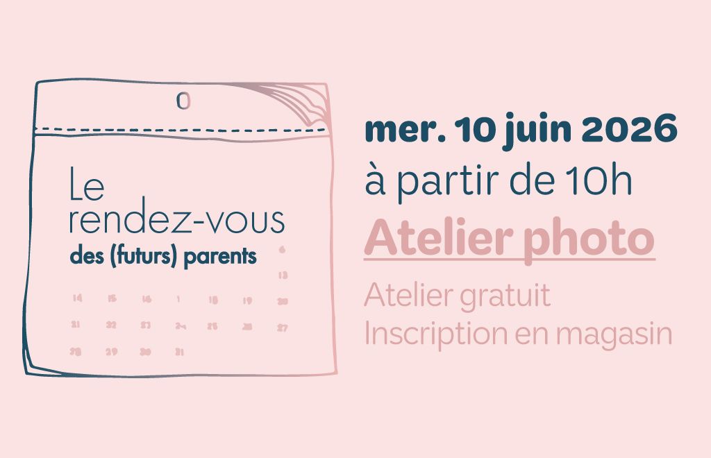 📸 Atelier Photo Bébé en magasin 👶