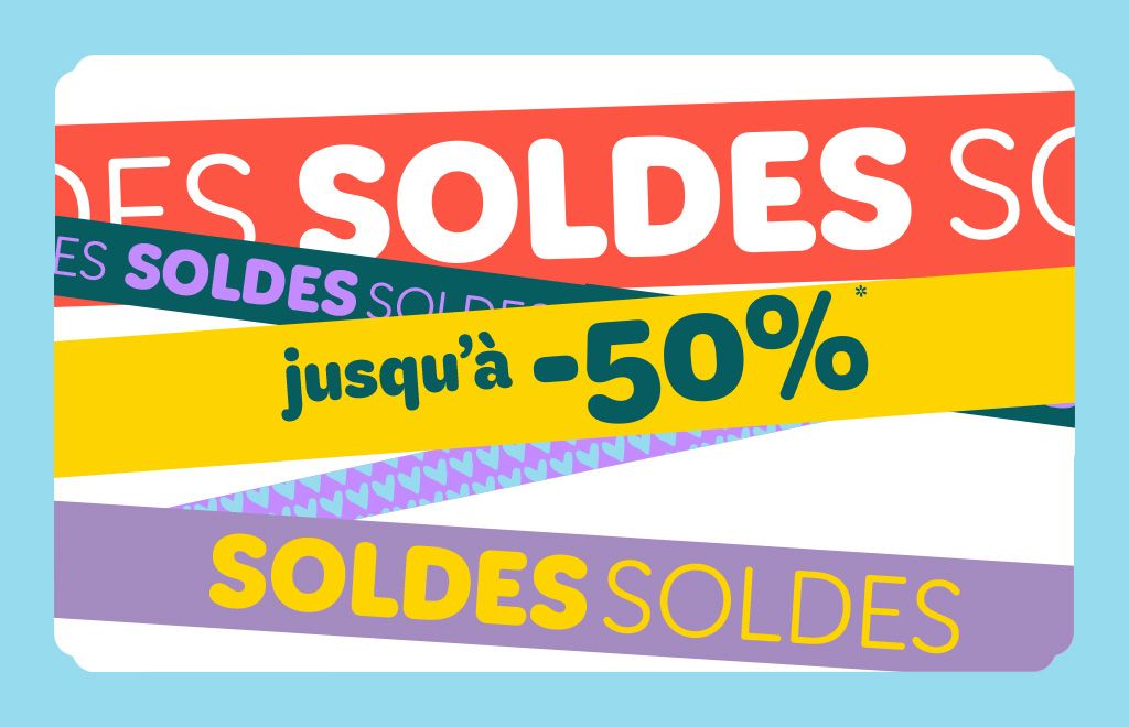 Soldes : jusuq'à -50%
