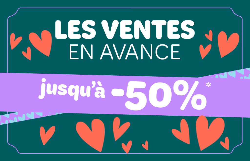 Les ventes en avance sont là, jusqu'à -50% sur vos essentiels bébé !