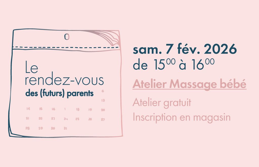 👶 Atelier gratuit, Massage bébé