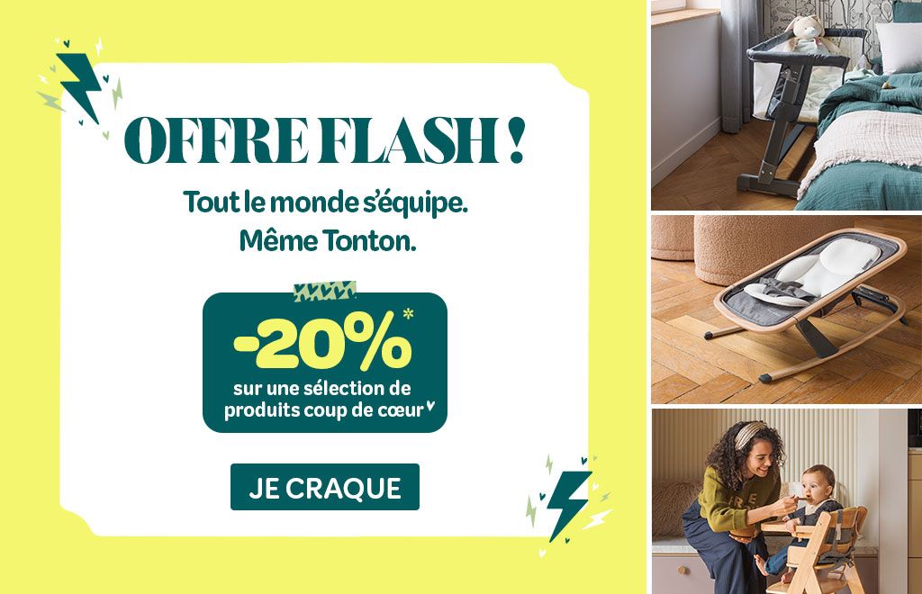 OFFRE FLASH : -20% sur une sélection de produits !