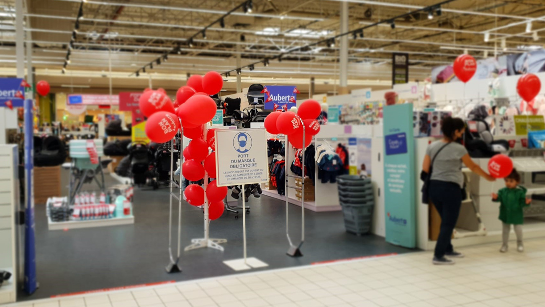 Magasin Aubert Carrefour Claye Souilly - Claye-Souilly (77410) Visuel 1